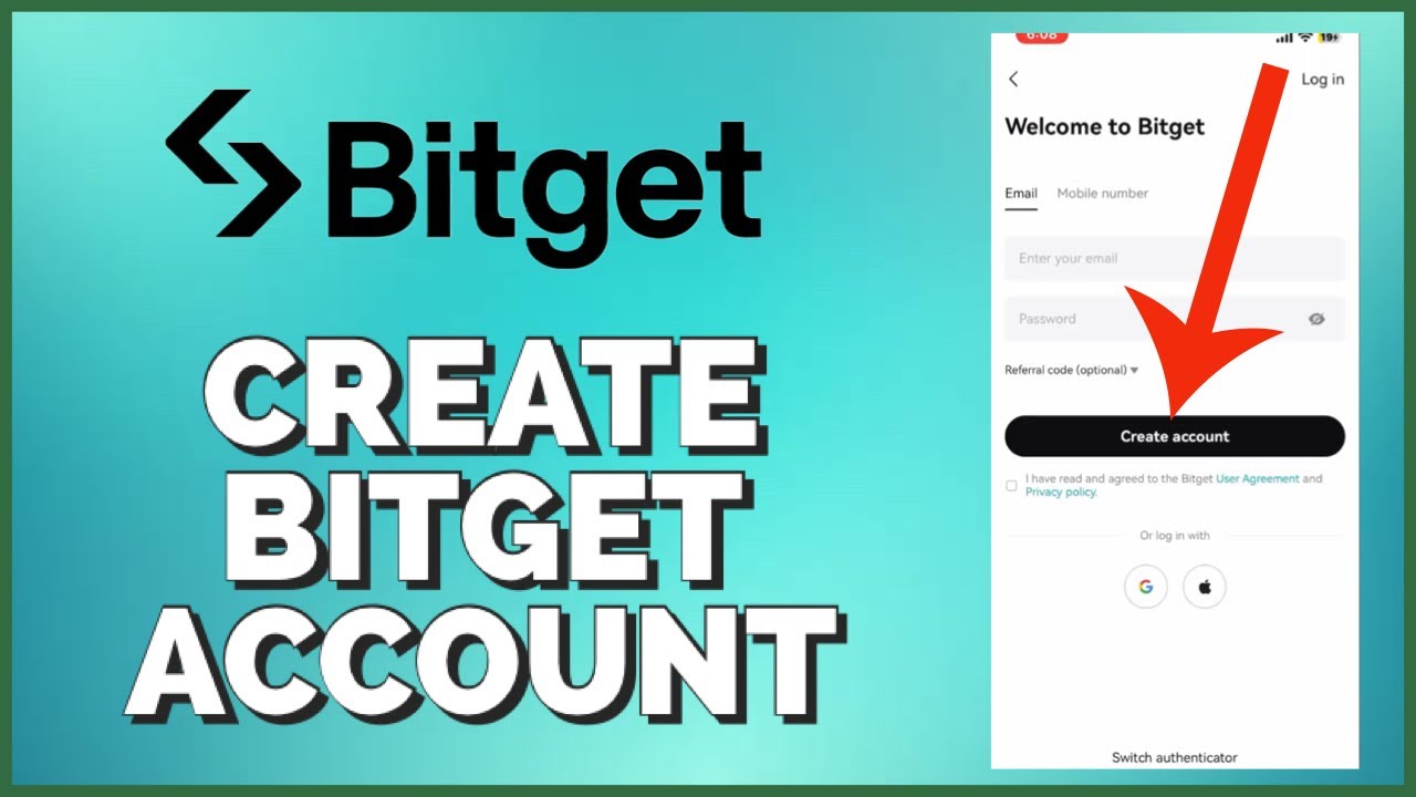 Register Bitget account and receive 45% trading fee refund